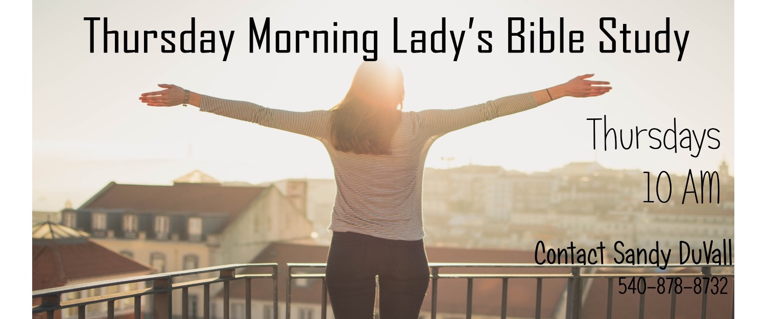 Ladies Thursday Morning Bible Study | Bealeton Baptist Church – Home